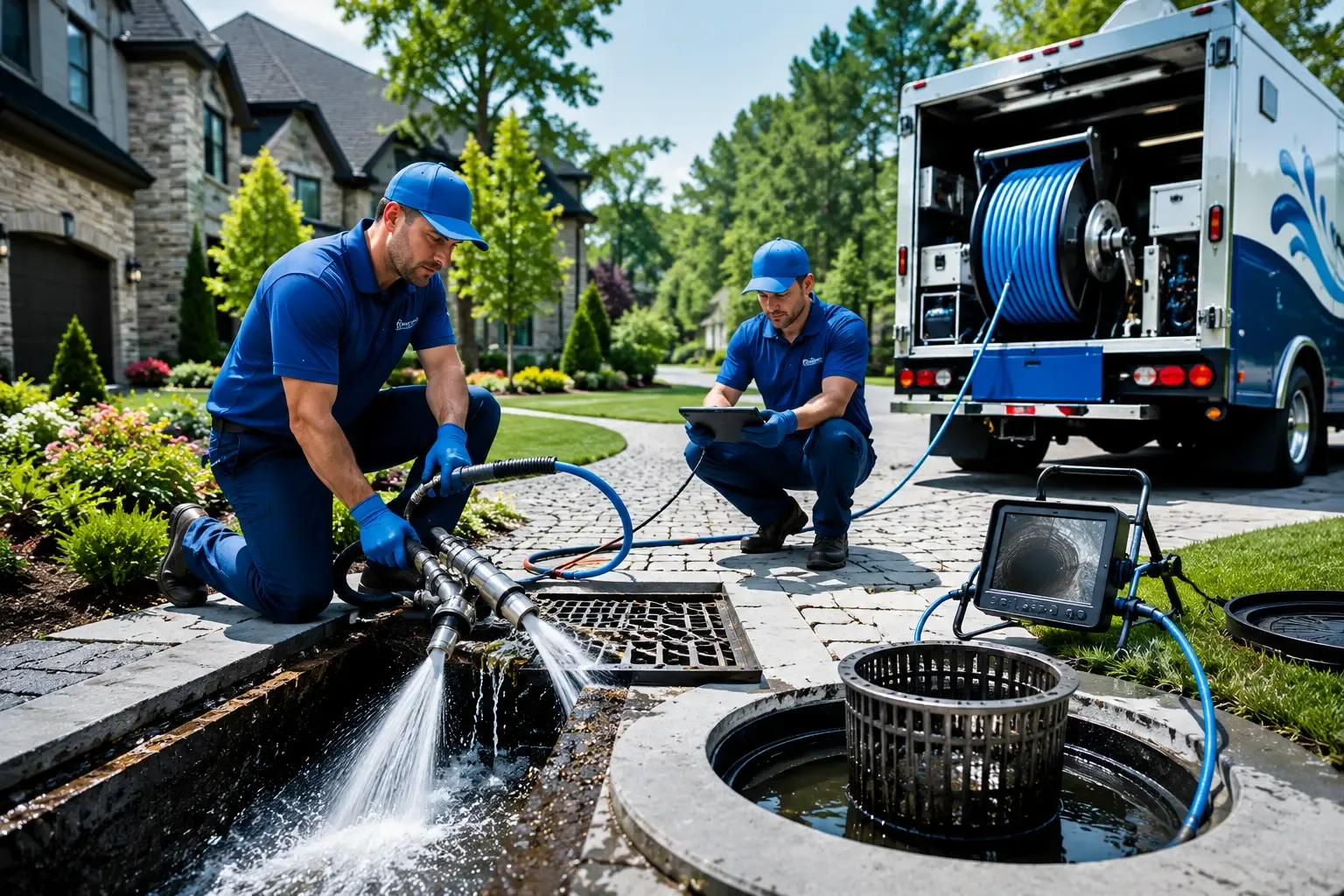 Local outdoor drain cleaning professionals in Rosalie, NE